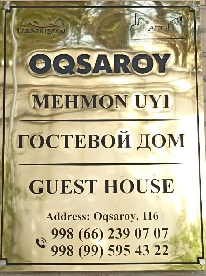 Oqsaroy Samarkand Guest House エクステリア 写真